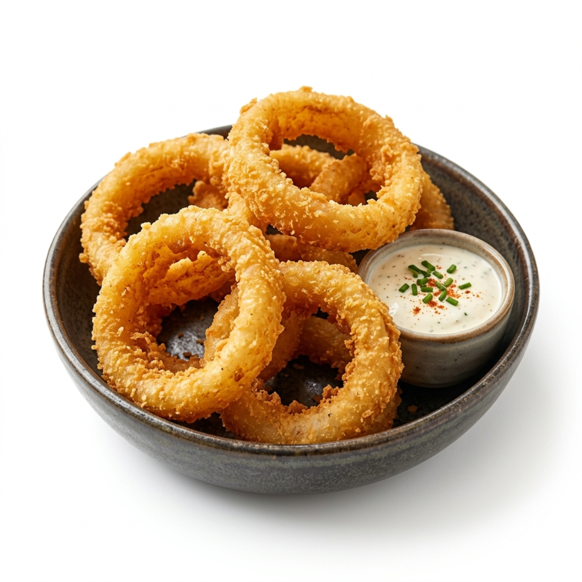 Oignons Rings croustillants